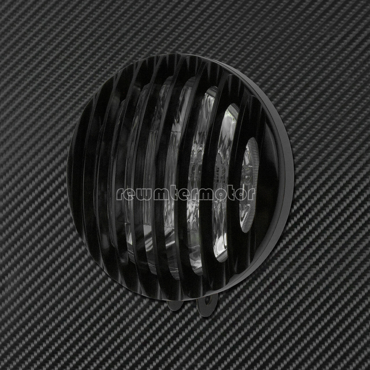 ya 4 6.22 6.5'' Motorcycle Headlight Running Grill Cover Fit for Harley Cafe Racer Chopper