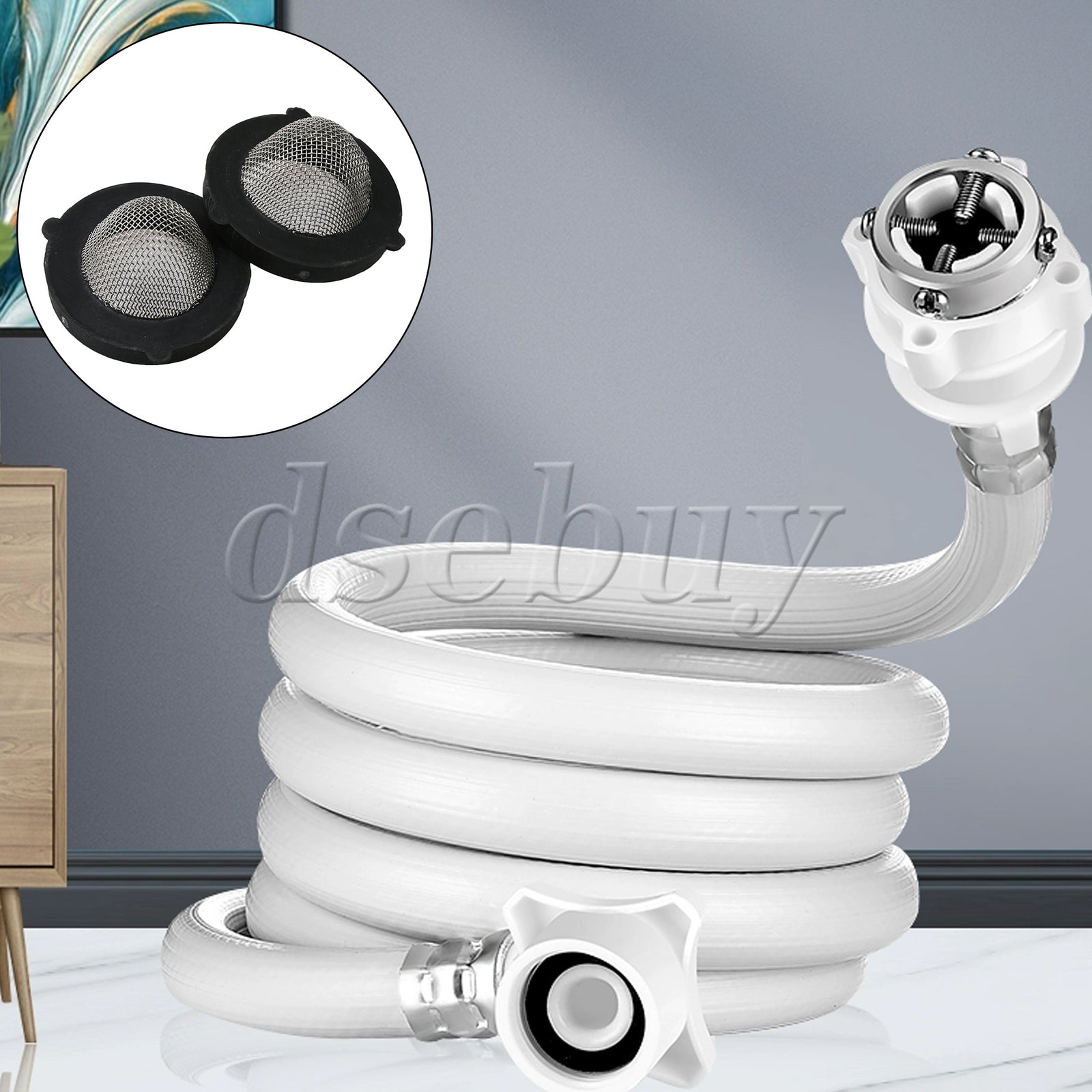 ya 26 24 Pieces Washer Inlet Hose S n O-Rings Replacement for 285452 16099