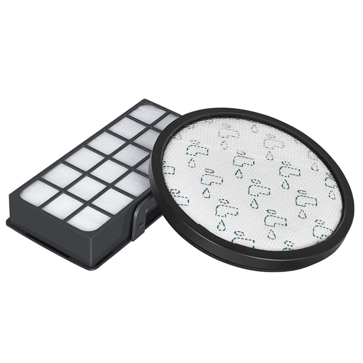 ya 25 2X ont Filter+Rear Filter Set for Rowenta RO6962 RO6963 RO6971 RO6984 ZR006001