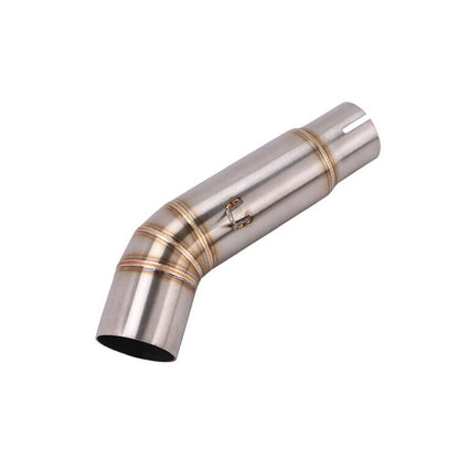 ya 5 8.7 Dirt Bike Mid Link Pipe Slip On 51mm New for Suzuki GSXR 600 750 Muffler