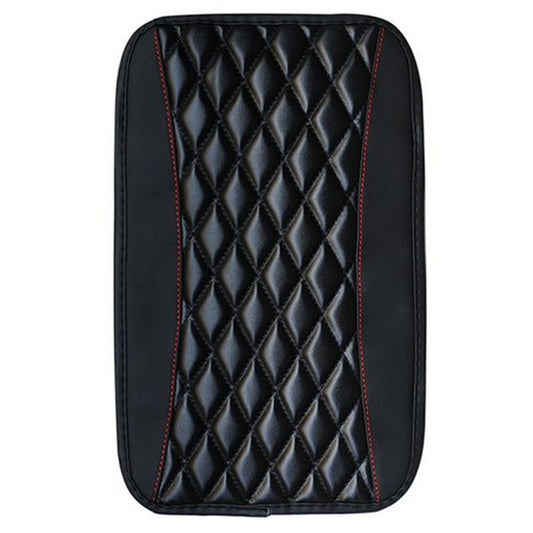 ya 13 5.27 Car Armrest Pad Cover Center Console Box Support Mat Protector Interior Leather