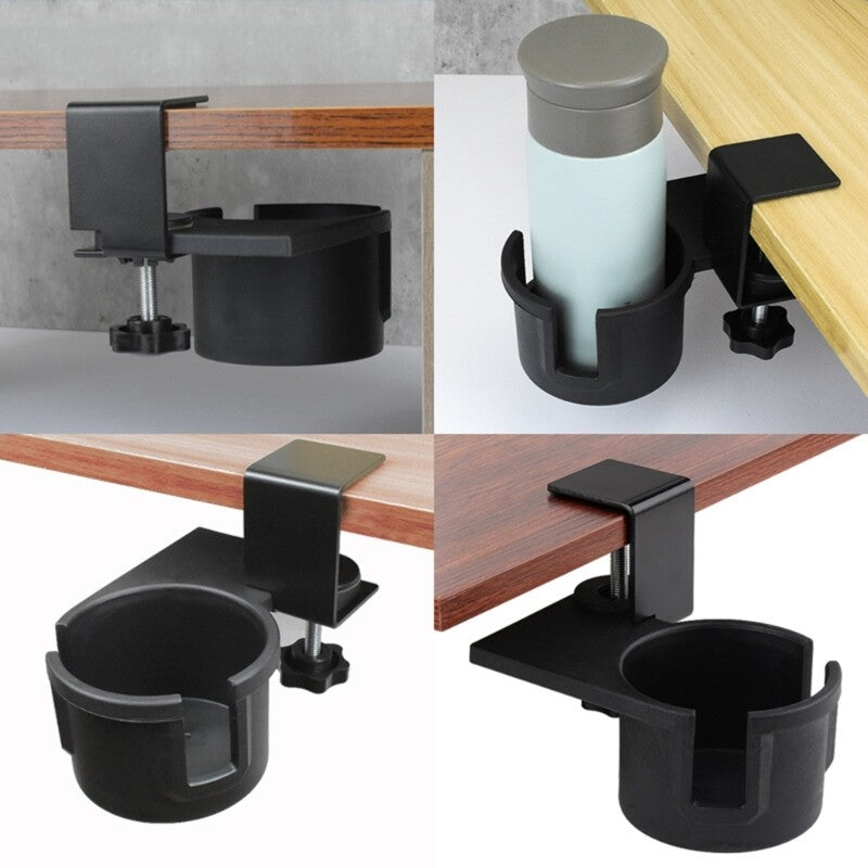 ya 25 Desk Bottle Holders Cup Holders Clamp Table Drink Holders Desk Cup Organizers