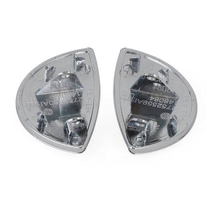 ya 1 8.12 baidi Chrome Left+ Right Headlight Washer Cover 61672752559/60 for Mini Cooper 08~2014
