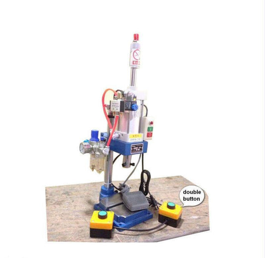 New Pneumatic Press Machine Small Desktop 100 Type Punch Machine Press 500KG