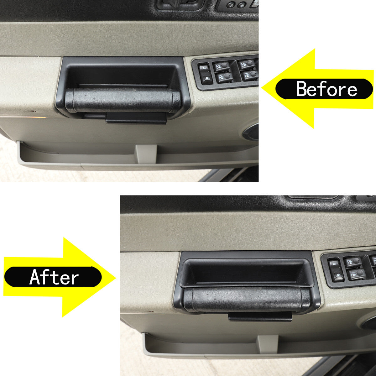 ya 1 8.5.2 Black Dashboard Vent Holder Cell Phone Holder for Tacoma 2016 - 2022
