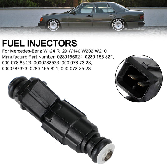 ya 1 8.5.1 1PCS Fuel Injector 0280155821 for Mercedes -for Benz W124 R129 W140 W202 W210 BS8 U1