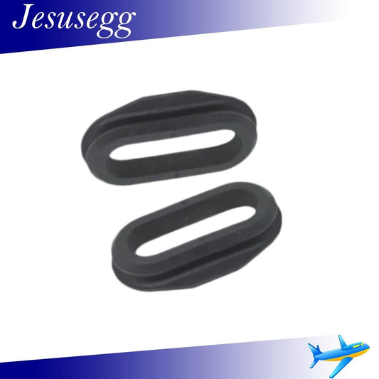 ya 27 6.21 2x Radiator Rubber Mount Bracket Black Fits For S-Class W140 S420 S500 S600