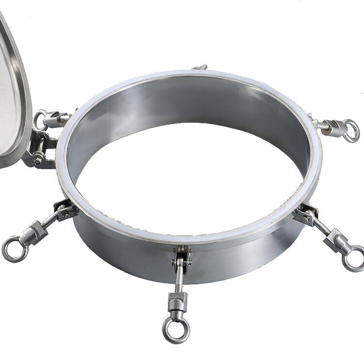 ya 14 450mm Pressure Circular Manhole Tank Round Manway Cover Tank Sanitary Manway BI#