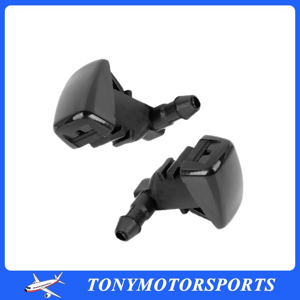 ya 13 Fit For CTS 2009 2010 to 2015 Set of 2 Front Windscreen Wiper Washer Nozzle