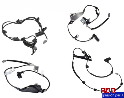 Set of 4 ABS wheel speed sensors front and rear right for Land Cruiser LX470 98-07