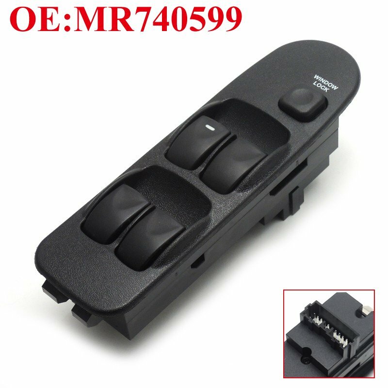 ya 1 8.5.2 Fits Carisma Front left Electric Power Window Switch Control MR740599