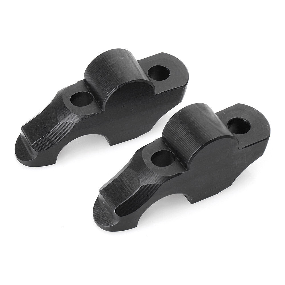 ya 2 6.26 2x 28mm Handlebar Riser Higher Extend Adapter Fit for BMW R NINE T 2014-2015 Black