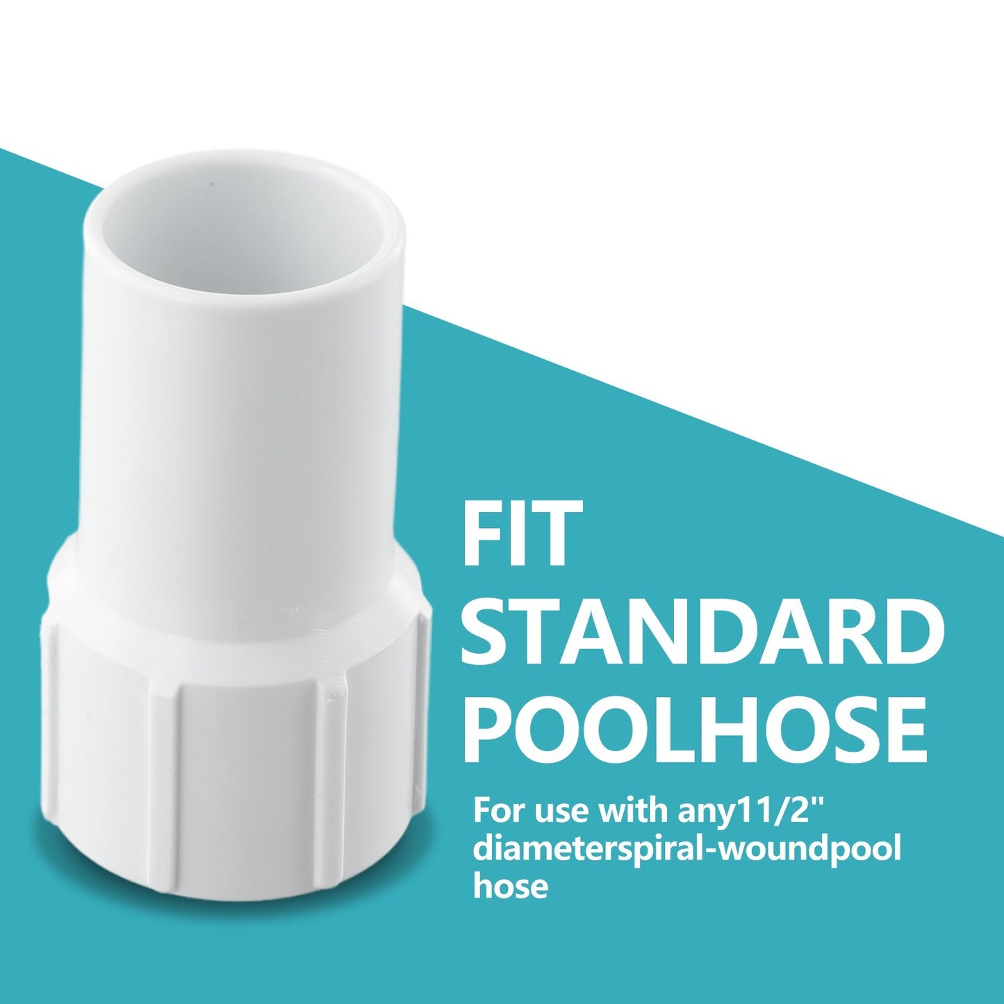 ya 14 Pool Hose Cuff Pool Replacement Cuffs For Spiral Wound Vacuum Hose Threaded Cuff