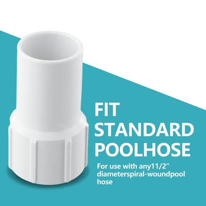 ya 14 Pool Hose Cuff Pool Replacement Cuffs For Spiral Wound Vacuum Hose Threaded Cuff