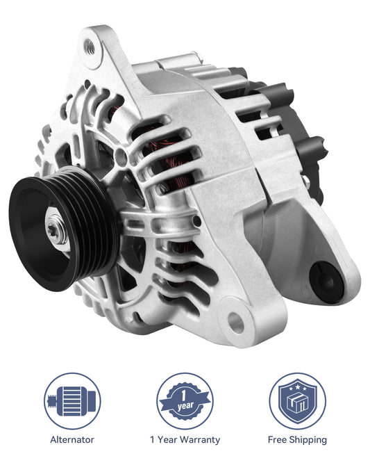ya 27 7.2 Silver Alternator Fit for 2005-2010 for Kia Sportage EX Sport  LX Sport 37300-37800
