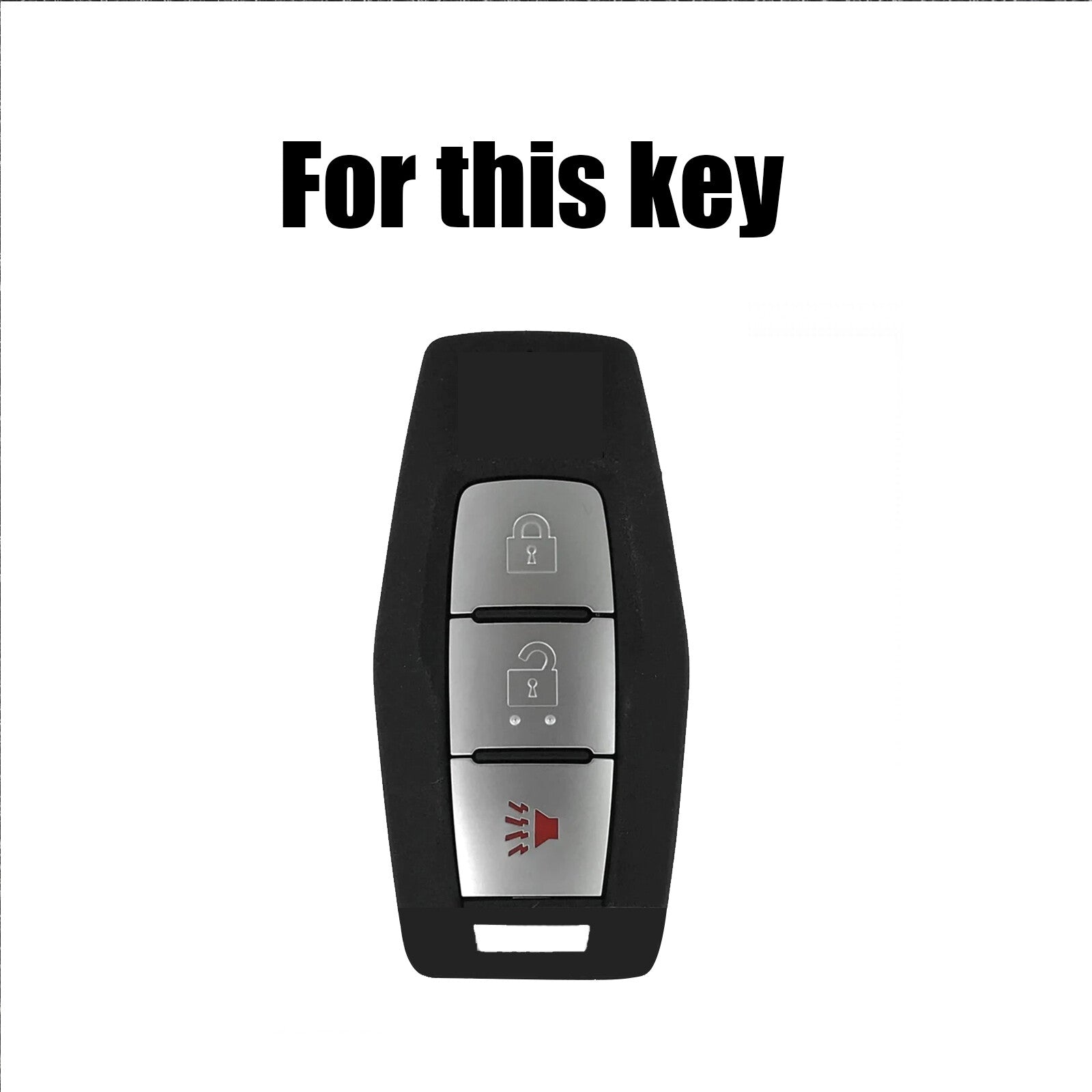 ya 5 8.7 Key Fob Ring Cover Case Holder 3 Button for Mitsubishi for Outlander 2022 2023 2024