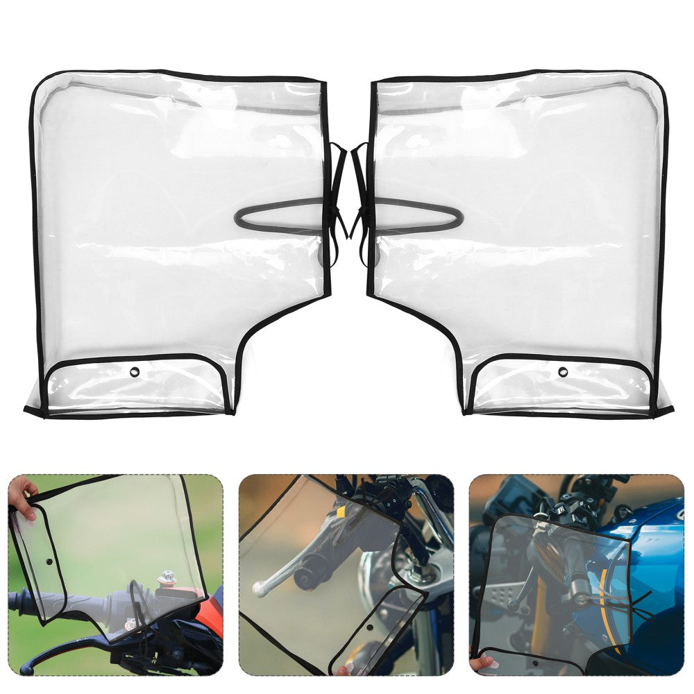 ya 2 7.16 Motorcycle Handle Handlebar Cover for Bicycle Cycling Gloves Mittens Windproof