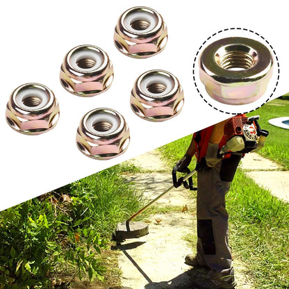 ya 14 5PCS String Trimmer Brush Cutter Gear For Head Case M10x1.25 Nuts