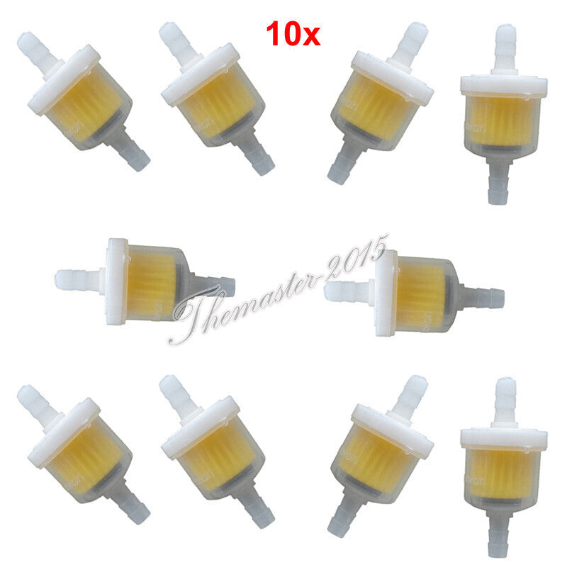 ya 2 6.30 Inline Fuel Filter Fit Moped Scooter Go Kart Dirt Pit Pocket Bike ATV Quad Buggy
