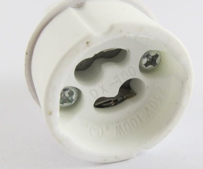 ya 14 1pc MR16 Male to GU10 Female Socket Base LED Halogen CFL Light Bulb Lamp Adapter