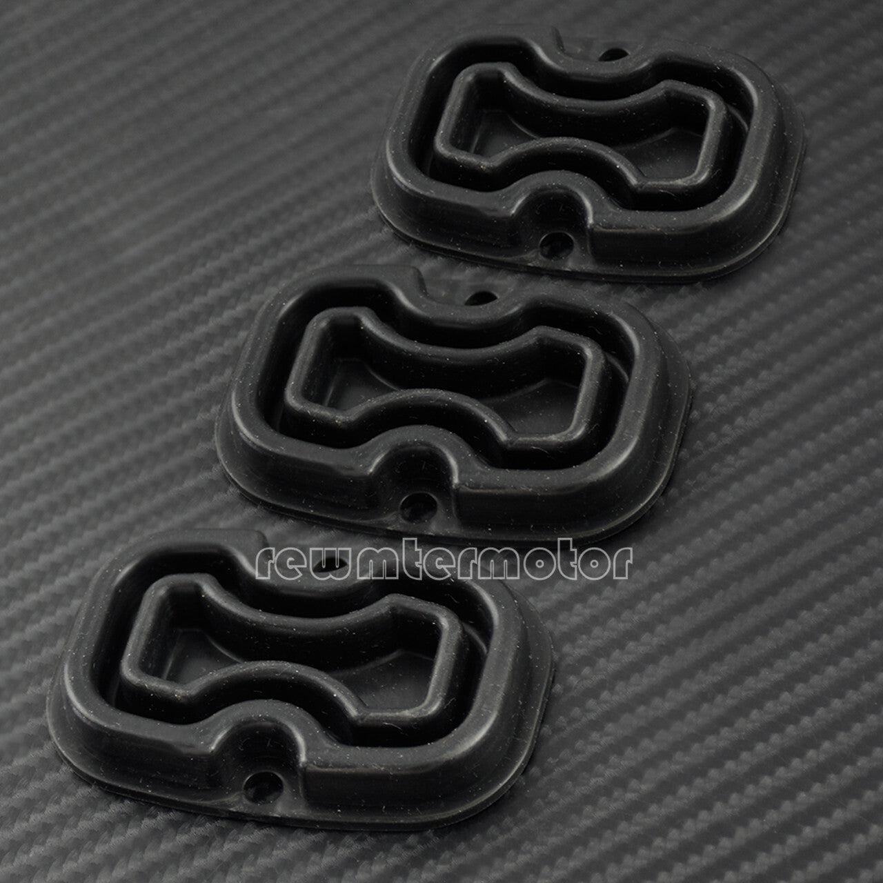 ya 4 6.17.2 3 Pcs Rear Brake Master Cylinder Cover Gasket Rubber Fit for Harley Touring 08