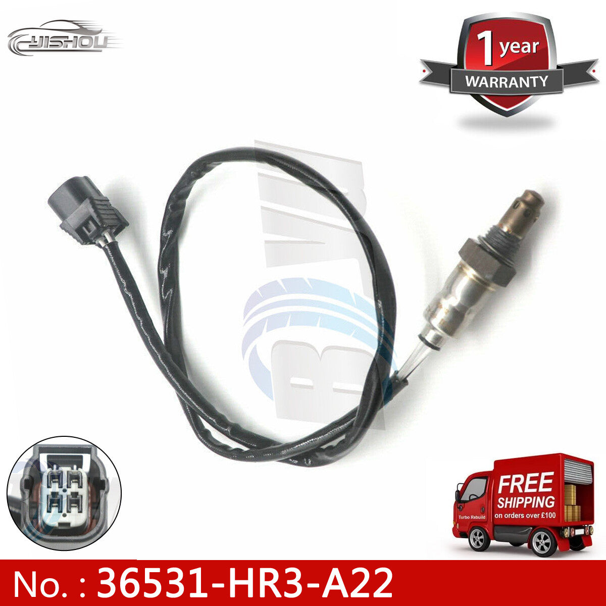 ya 27 7.2 36531-HR3-A22 Oxygen Sensor for Honda Foreman/Rubicon TRX 500 2015-2020 17 18 