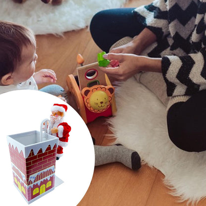 ya 25 Novelty Climbing Chimney Santa for Kids Gifts Decoration