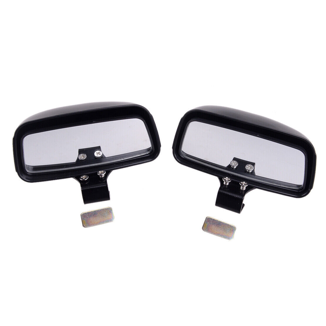 ya 1 8.5.1 2 Pack Black Blind Spot Wide Angle Rearview Mirror for Cars Vans Trucks