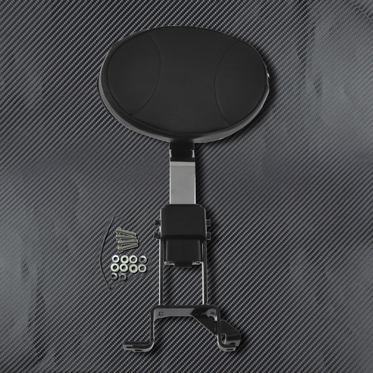 ya 3 6.25.3 Adjustable Drive Backrest w/ Mounting Kit Chrome Handle Fit For Indian '14-18
