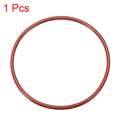 ya 5 8.7 Silicone O-Ring 105mmx98mmx3.5mm VMQ Seal Rings Sealing Gasket Red