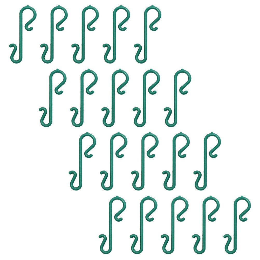 ya 25  100 Pcs Plastic Or ment Hooks Hanging Decor Hangers for Or ments