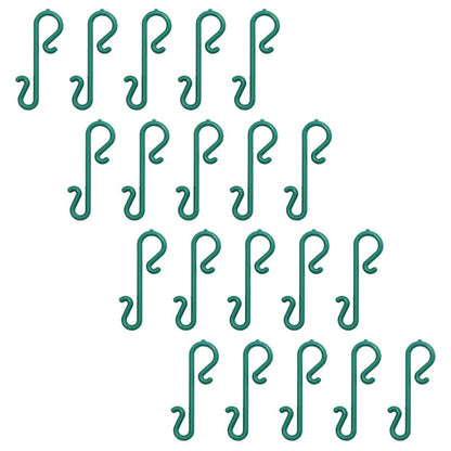 ya 25  100 Pcs Plastic Or ment Hooks Hanging Decor Hangers for Or ments