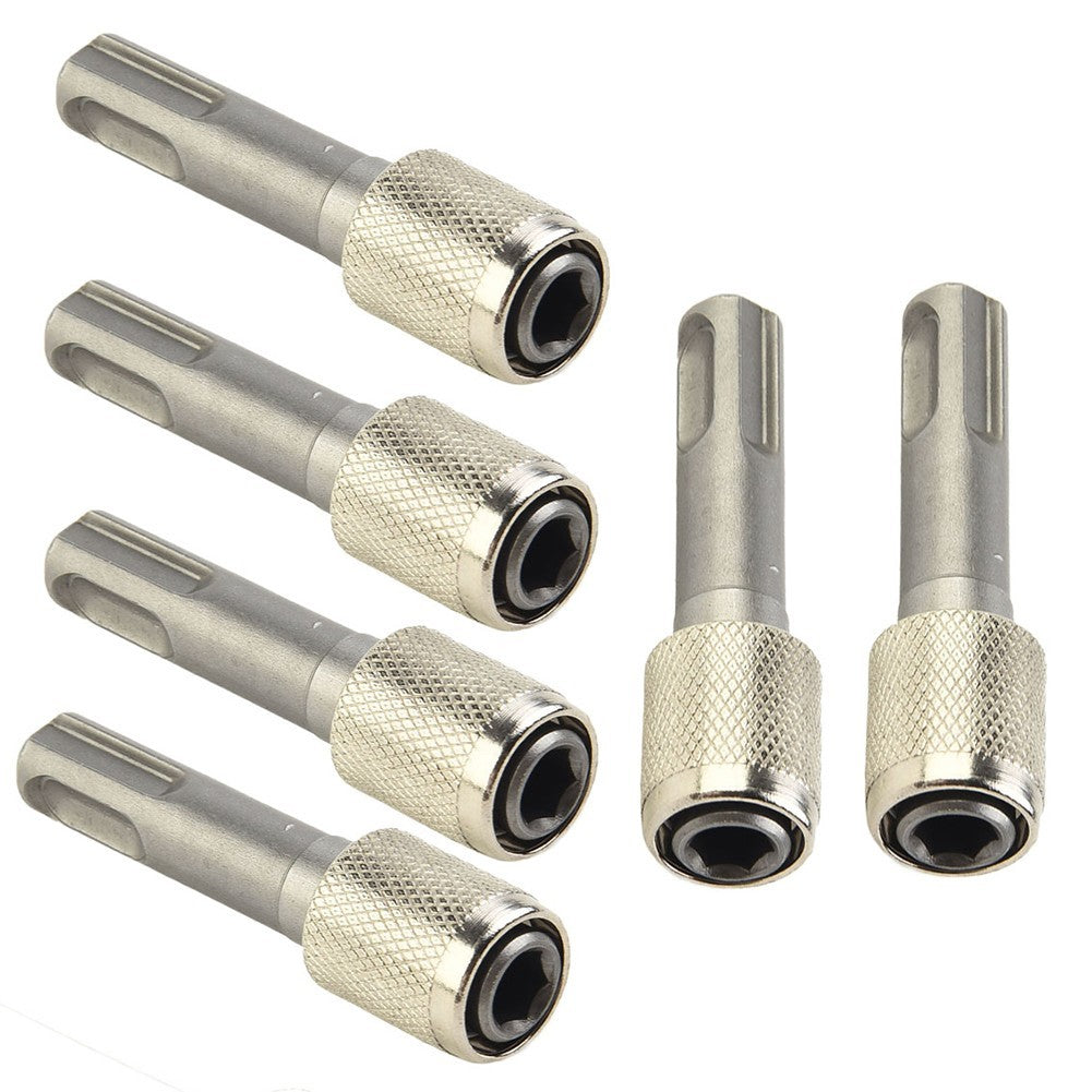 ya 14 Metal Socket Adapter Pack 6PCS for SDS to Hex Shank Tool Compatibility