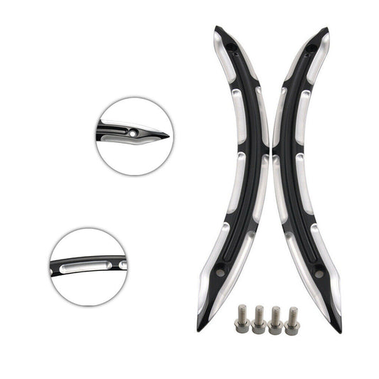 ya 2 6.29 Aluminum rear mudguard pillar cover accent decorative hardware suitable for Indian Scouts 15-20