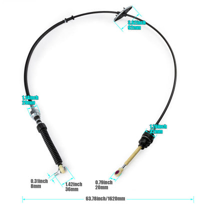 ya 5 8.7 1 Piece Auto Shift Control Cable Assy 33820-08020 fits 2004-2010 for Toyota for SIENNA