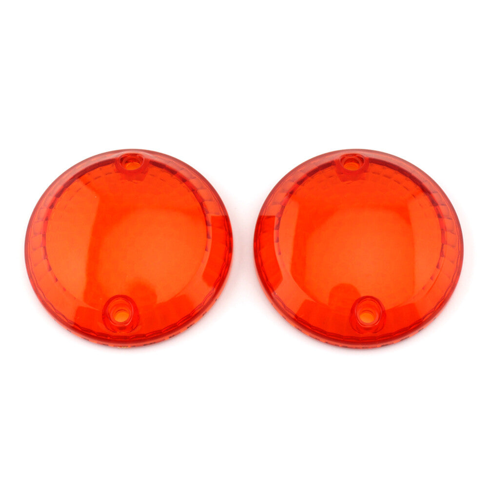 ya 5 8.7 2x Turn Signal Light Lens Cover for Suzuki Intruder 1400 VX800 Amber Motorcycle