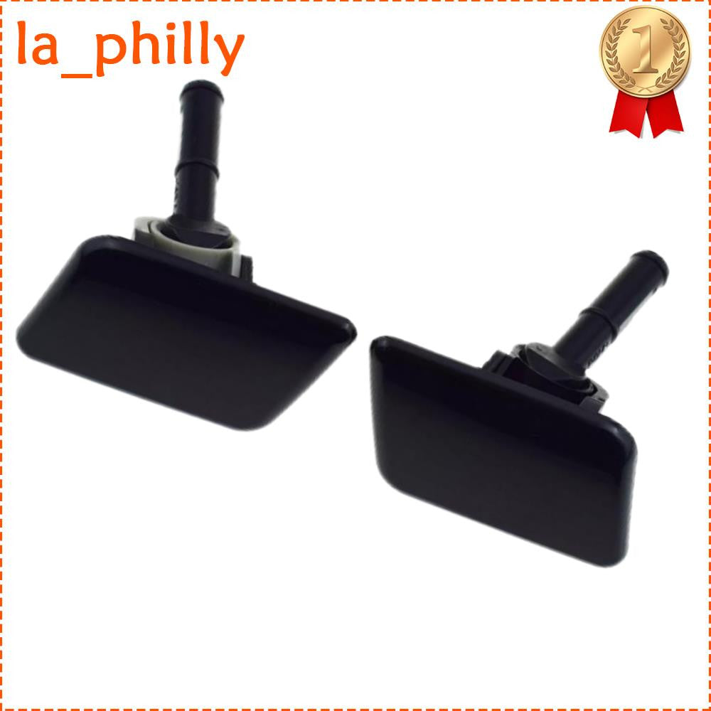 ya 13 2Pcs For 2011-2015 I40 Front Left+Right Washer Nozzle Jet Cap Cover Unpainted