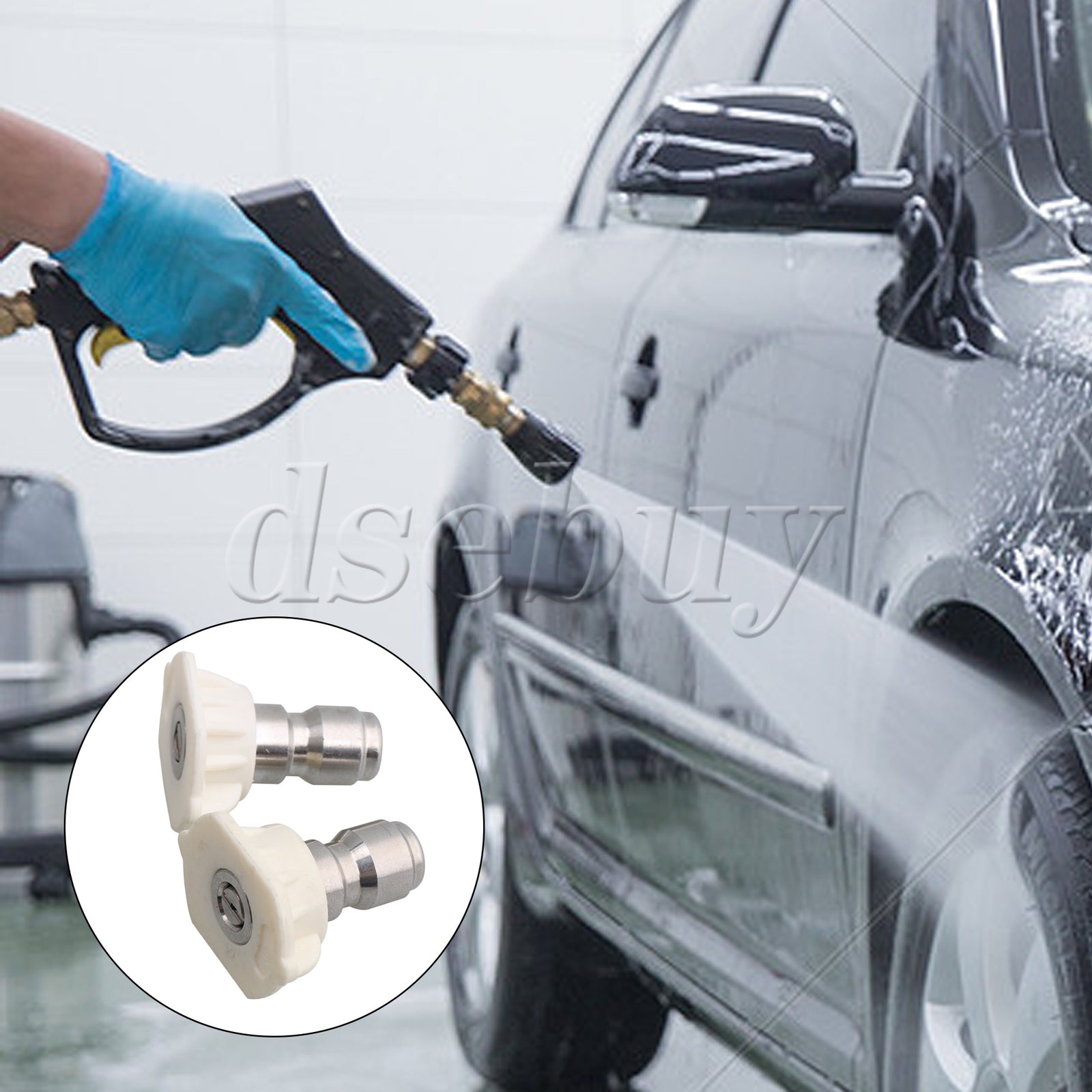 ya 26 30 Pieces High-Pressure Spray Nozzles Tips 1.0/1.2/1.4/1.6/2.0 mm 40 De 