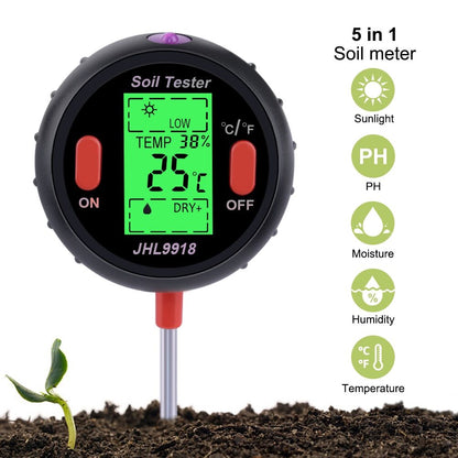 ya 26 Soil PH Water Moisture Meter Flowers Moist Tester Plants Hydroponics A lyzer