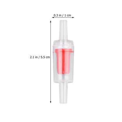 ya 5 8.7 20 Pcs Check Valve Aquarium Air Hose Airline Tubing Valves Accessories