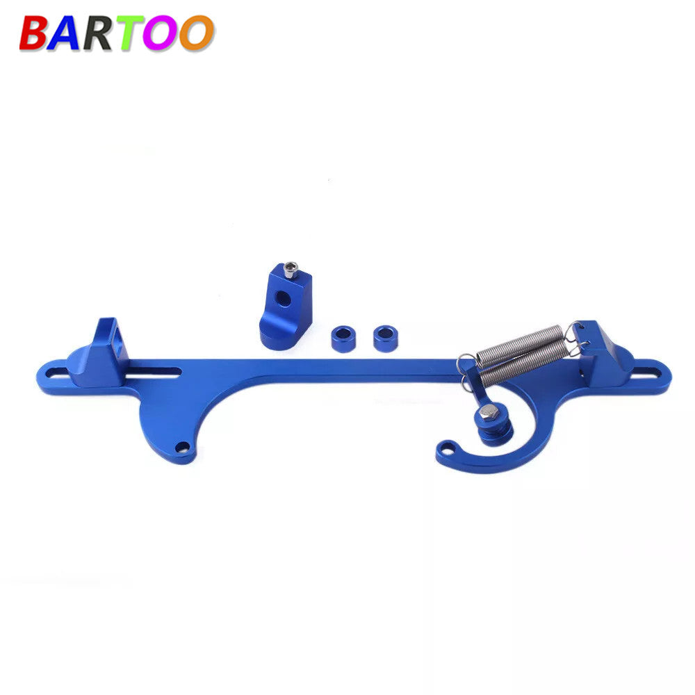 ya 3 6.25.2 Aluminum Throttle Cable Carb Bracket For Holley 4150 4160 Carburetor 350 SBC