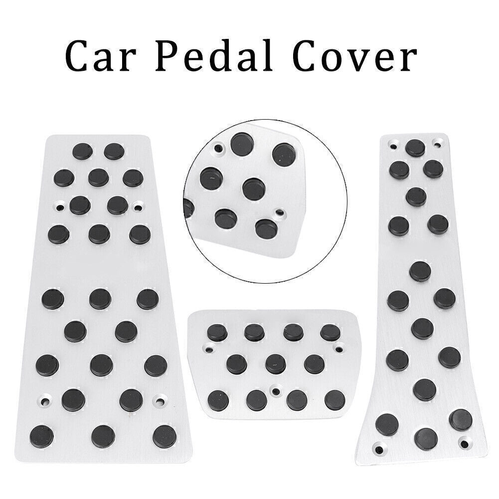 ya 9 6.5.2 3pcs/Set Fuel Brake Foot Rest Aluminum AT Pedals for Mazda 6 2014 2015