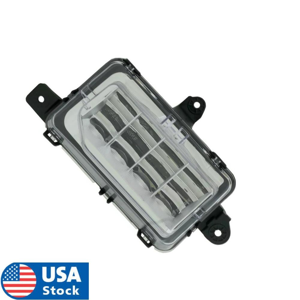 ya 13 5.27.2 Car Fog Light Right Side CAPA Clear Chrome GM2593335 for GMC for Canyon 2021-22