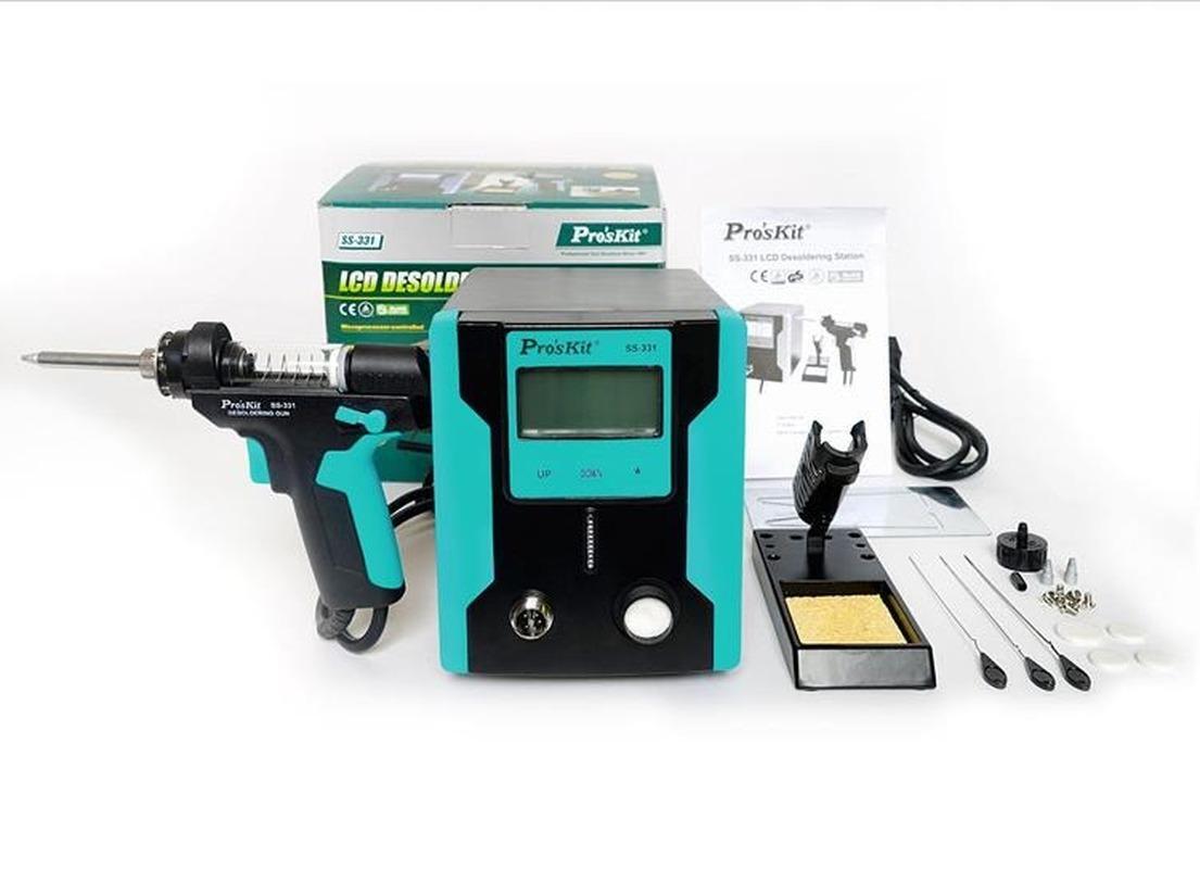 ya 25 1X Digital Electric Desoldering Pump Desoldering Absorb Vacuum Solder Sucker  