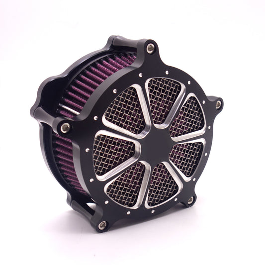 ya 8 5.26 Black CNC Air Cleaner Intake Filter System for Harley Softail Touring 2014-2015