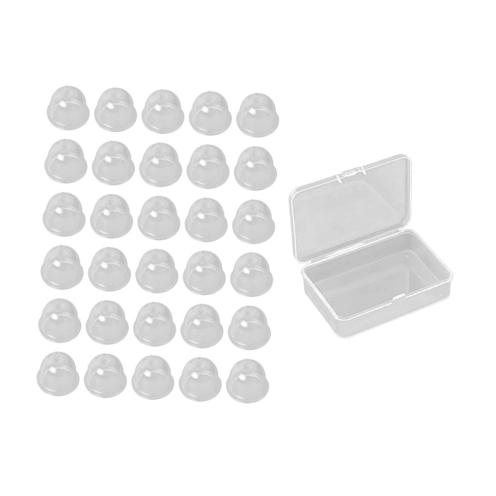 ya 17 30 Pieces Carburetor Clear Bulbs Oil Cups for Patio Hedge Trimmer