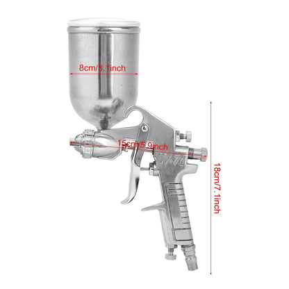 ya 26 1.5mm Nozzle 400ml Capacity Gravity Feeding Mode Pneumatic Tool Air Paint
