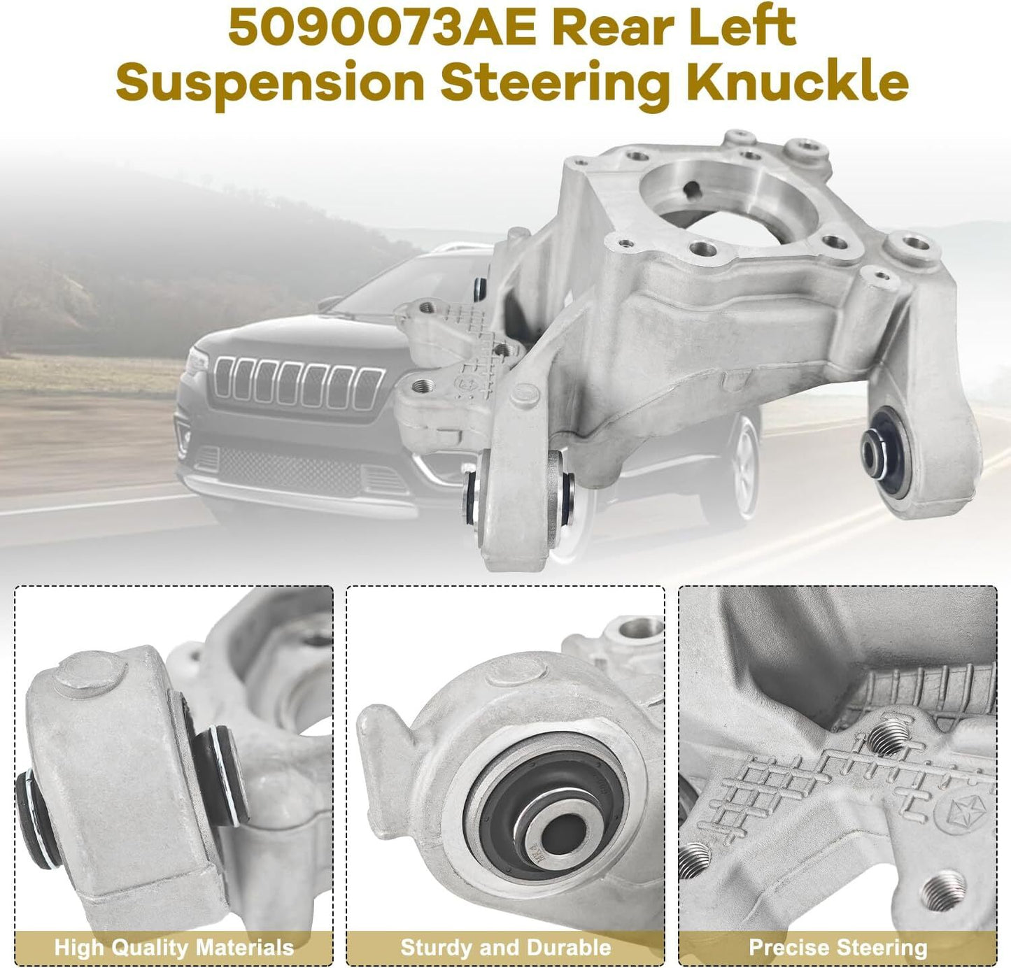 ya 5 8.7 5090073AE For 2014-2018 for Jeep Cherokee Rear Left Side Suspension Knuckle