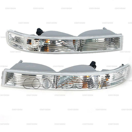 ya 4 6.17.2 Pair for Chevy for GMC Van 1500 2500 2003-2019 Front Parking Lights Turn Signal lamp