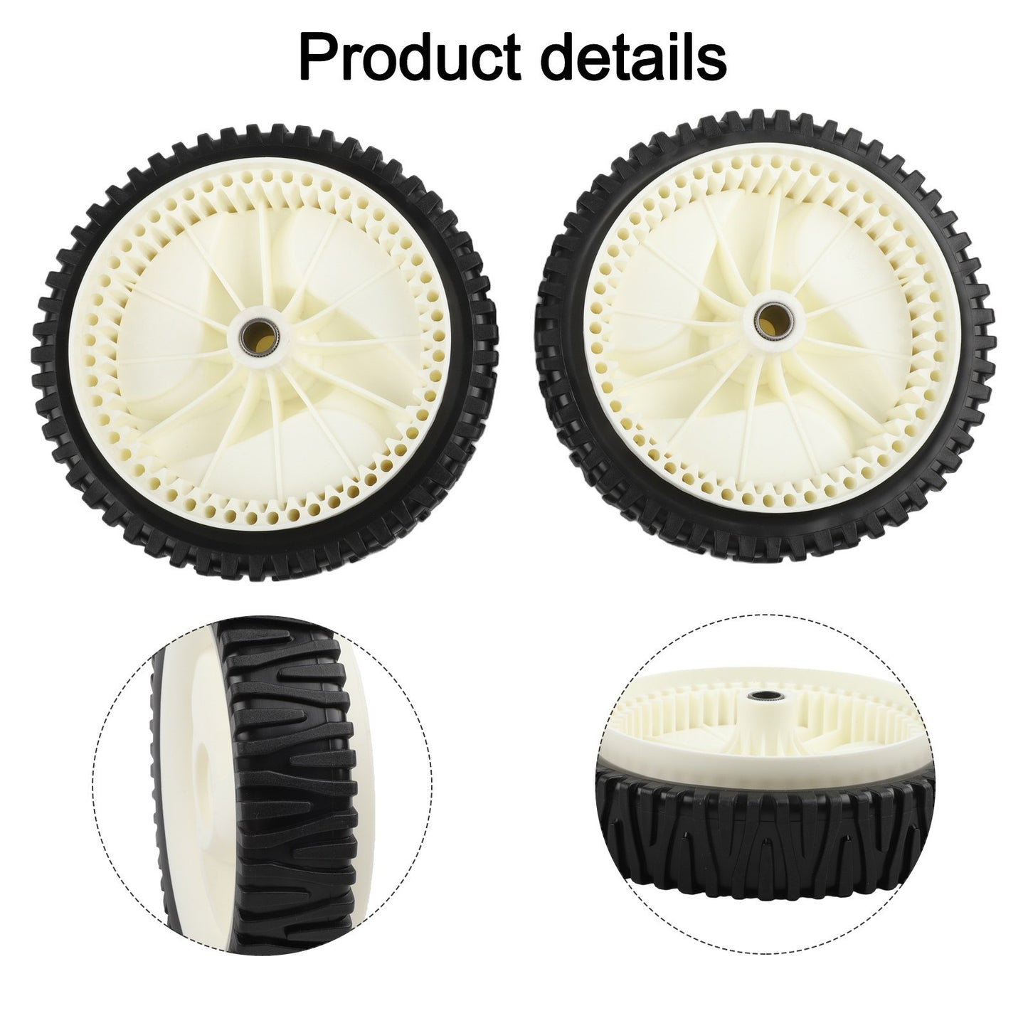 ya 14 Robust 8 Inch ont Drive Wheels for s with Minimal Mainte nce